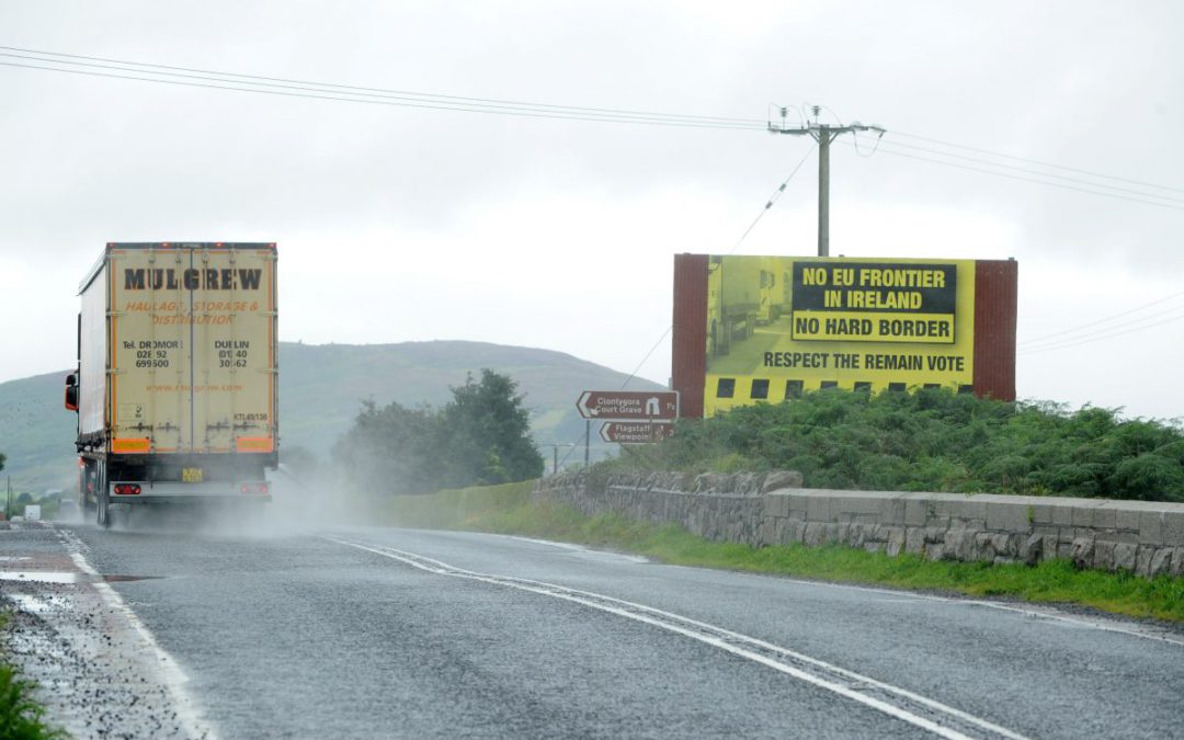 Irish border presents major obstacle in Brexit talks