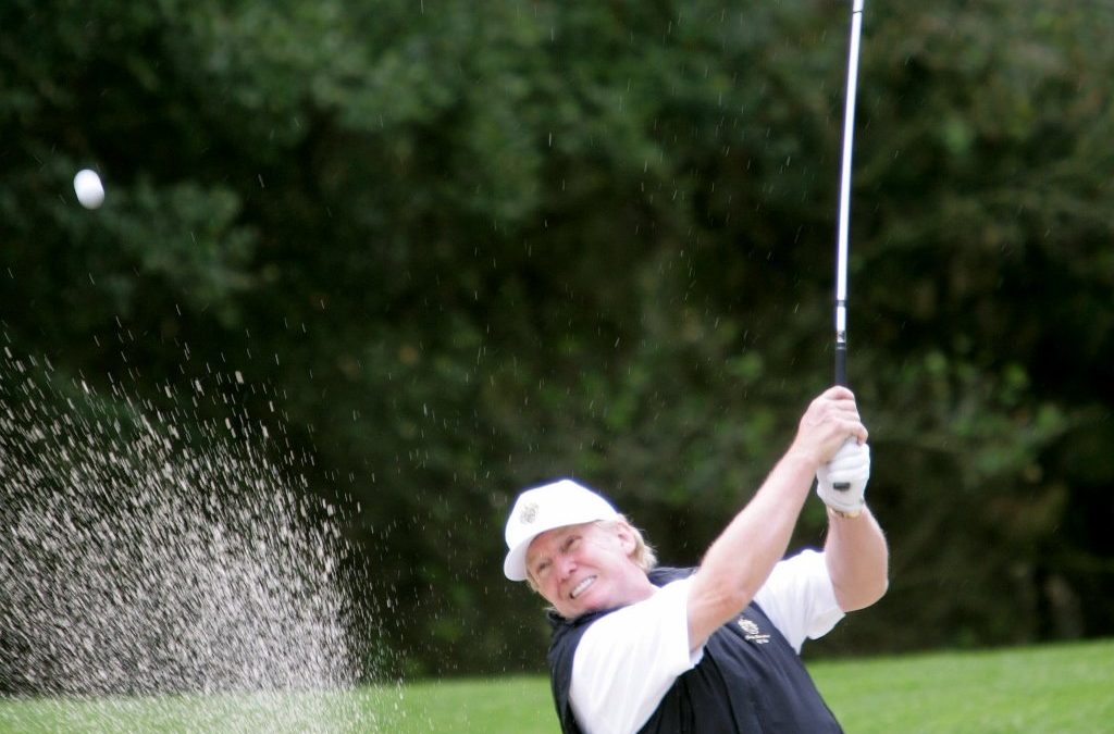 What if Trump and Kim settled scores on the golf course?