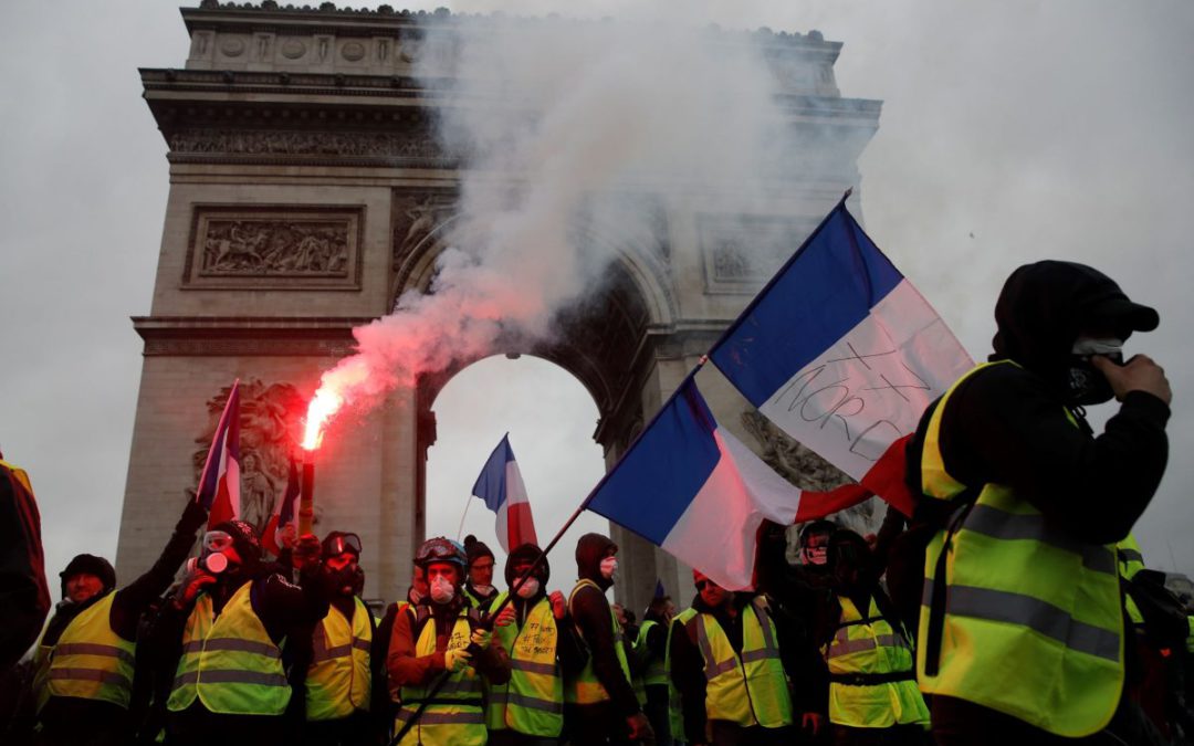 Yellow vest protests rattle France — and Europe