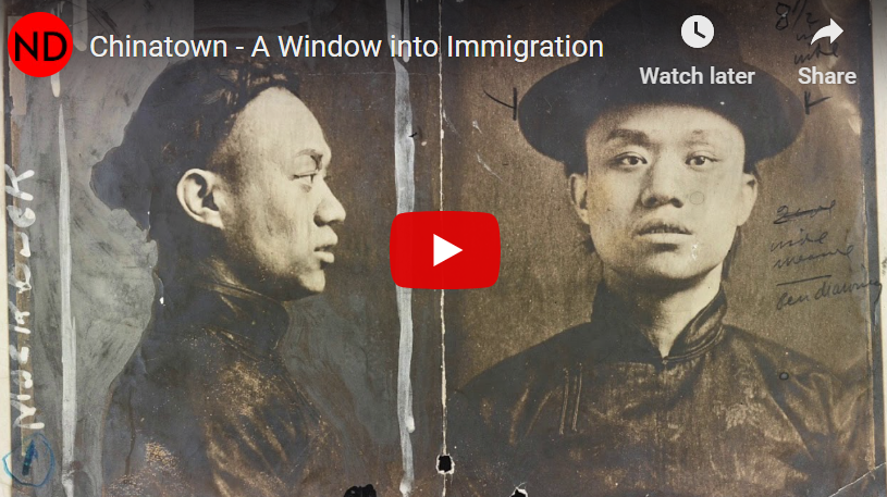 Chinatown offered me a window into immigration